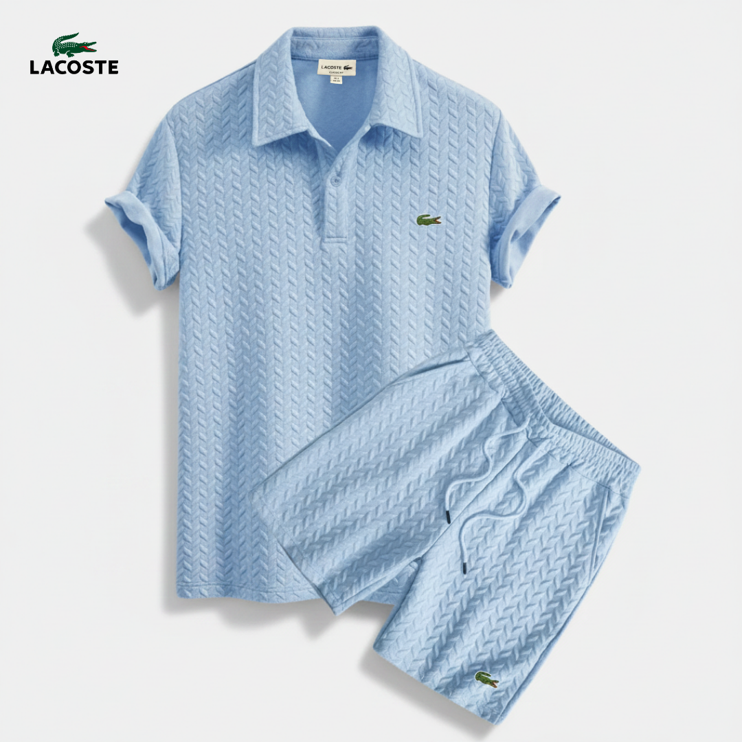 Legacy Weave Polo Set