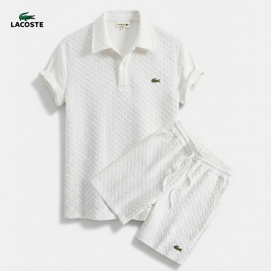 Legacy Weave Polo Set
