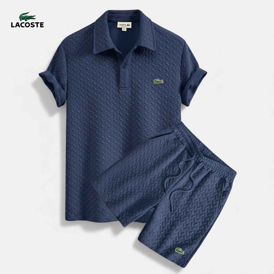 Legacy Weave Polo Set