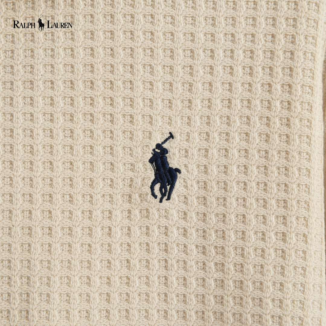 Textured Knit Resort Polo