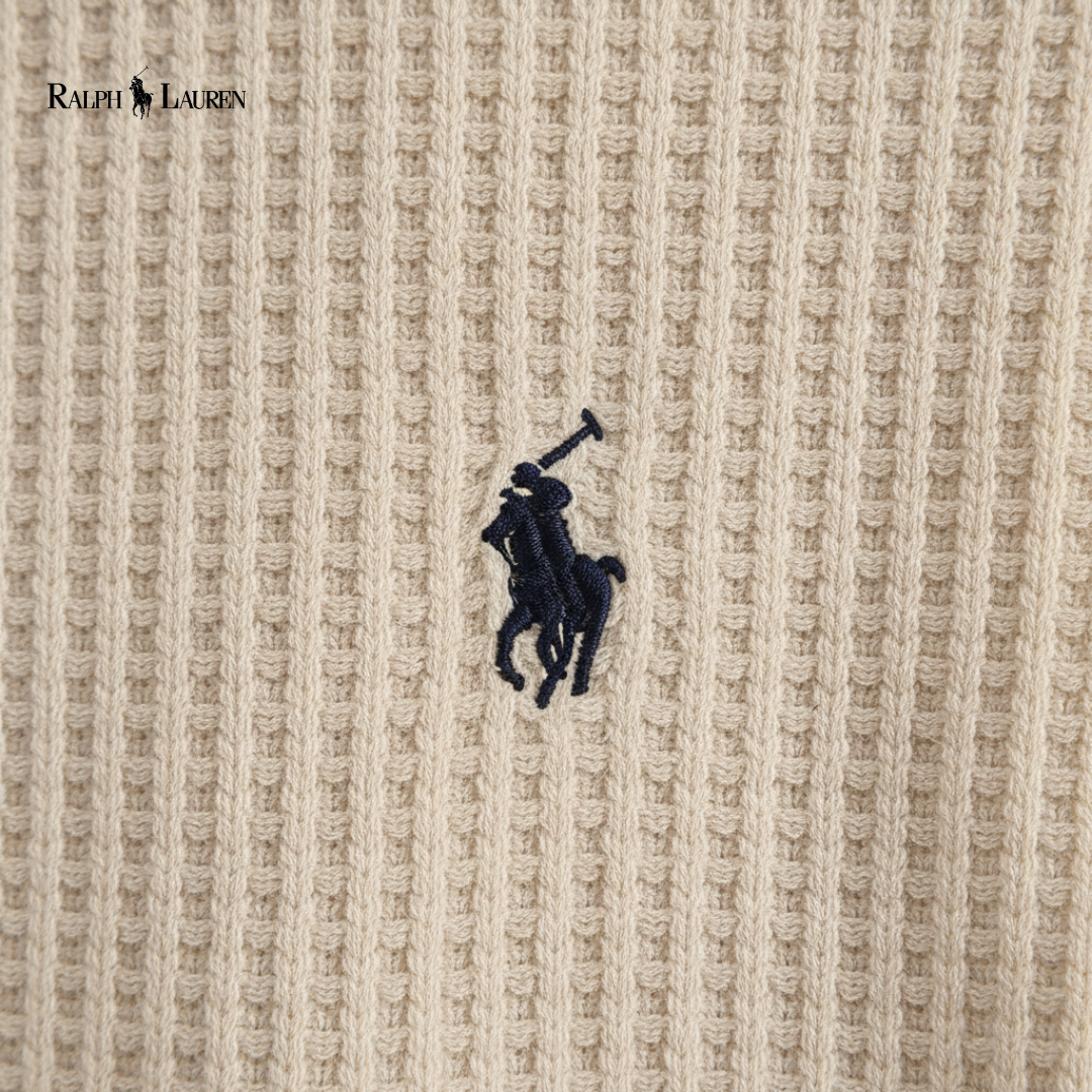 Ventura Waffle-Knit Henley