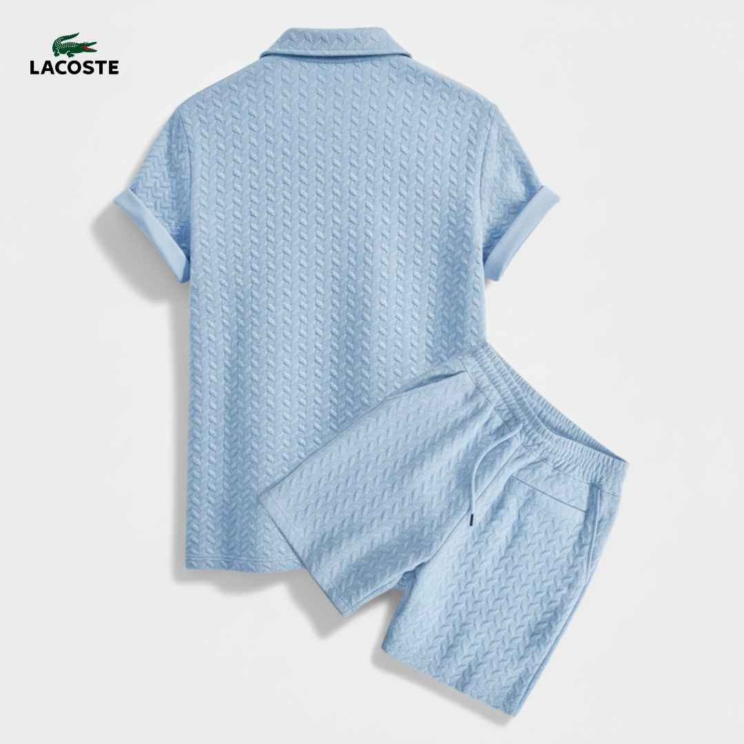 Legacy Weave Polo Set