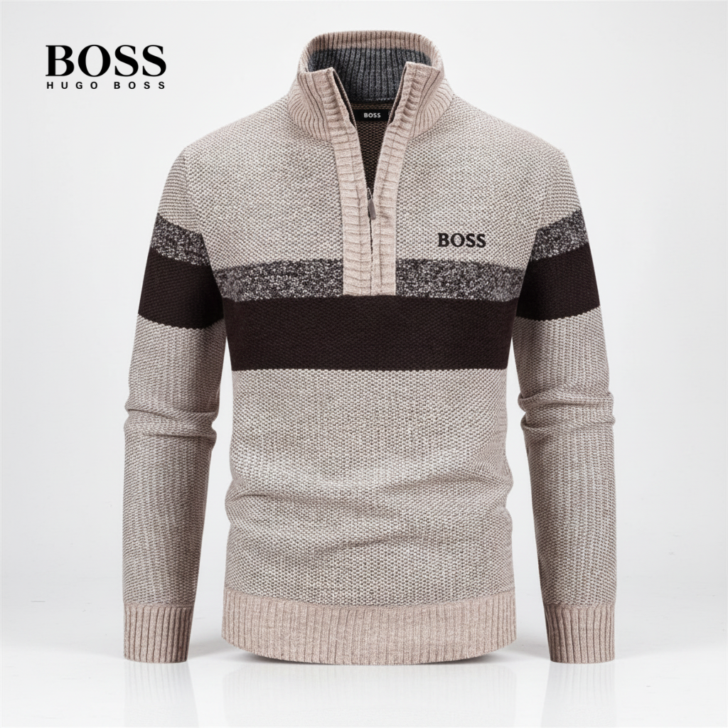 Metropolitan Quarter-Zip Sweater