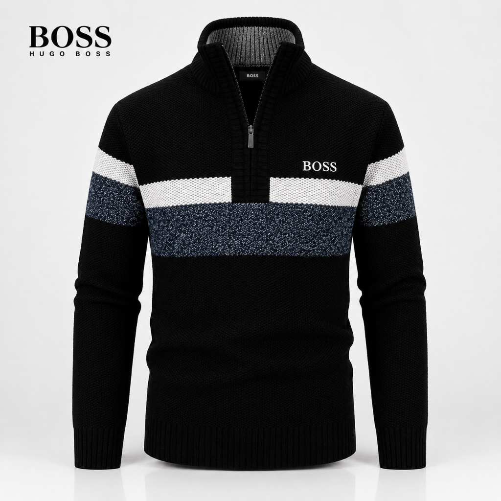 Metropolitan Quarter-Zip Sweater