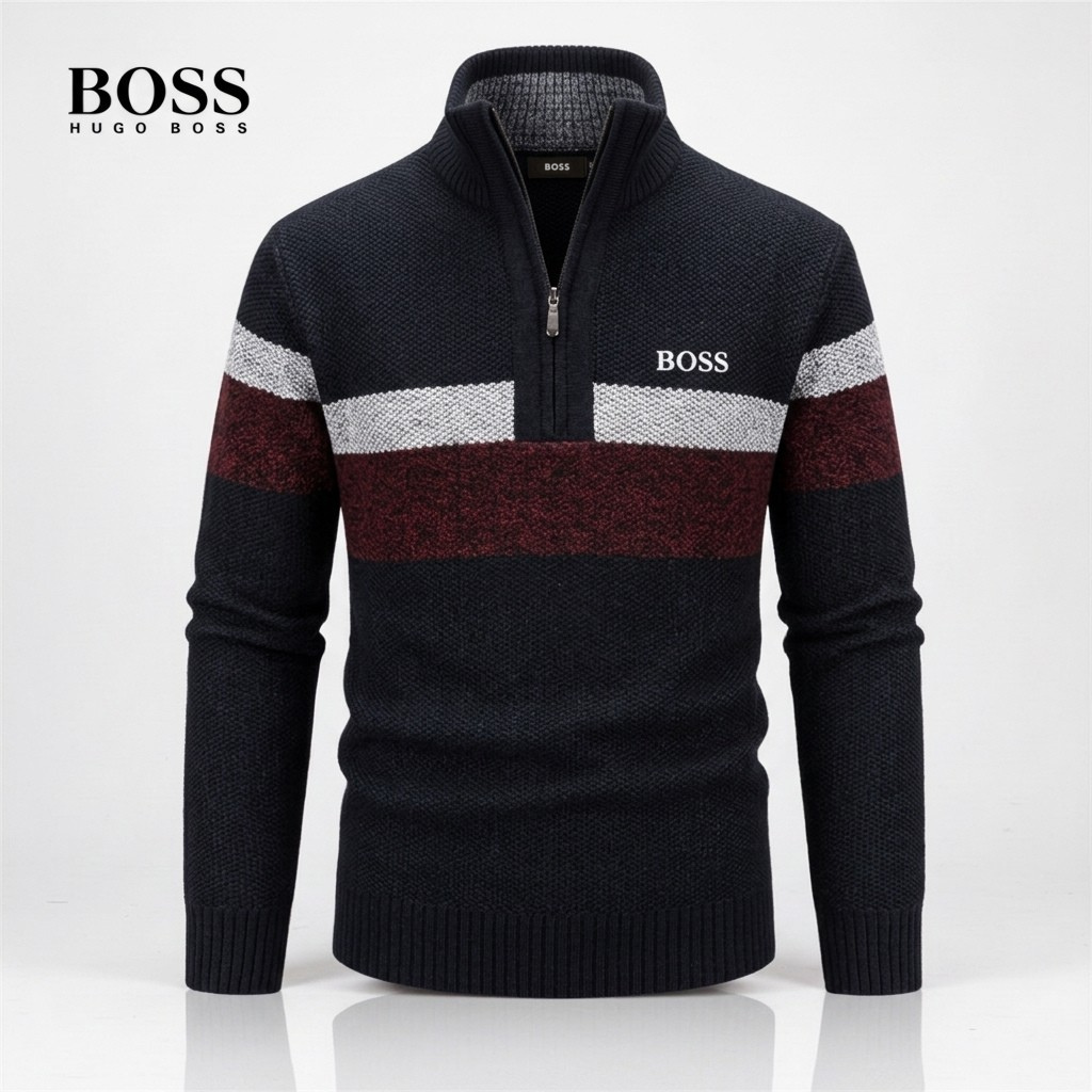 Metropolitan Quarter-Zip Sweater
