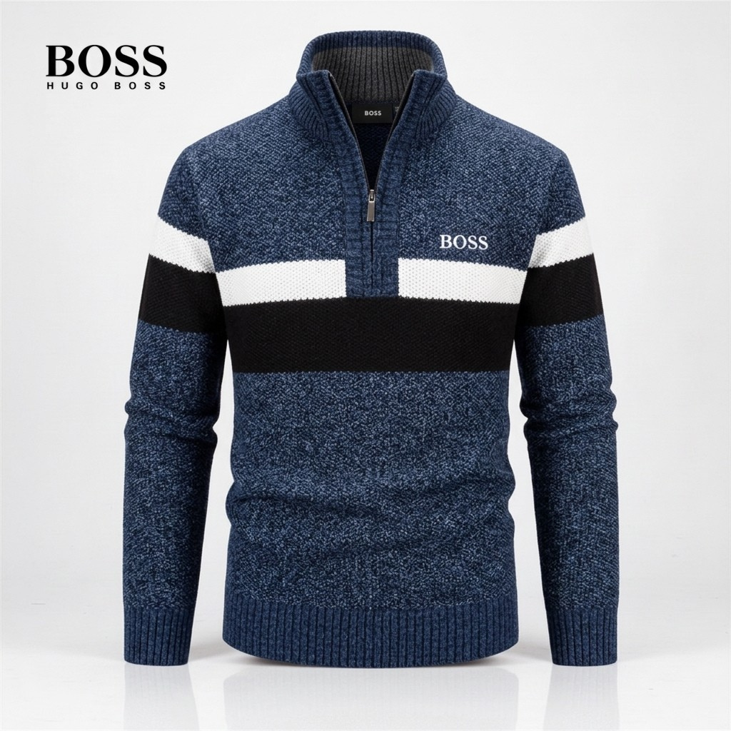 Metropolitan Quarter-Zip Sweater