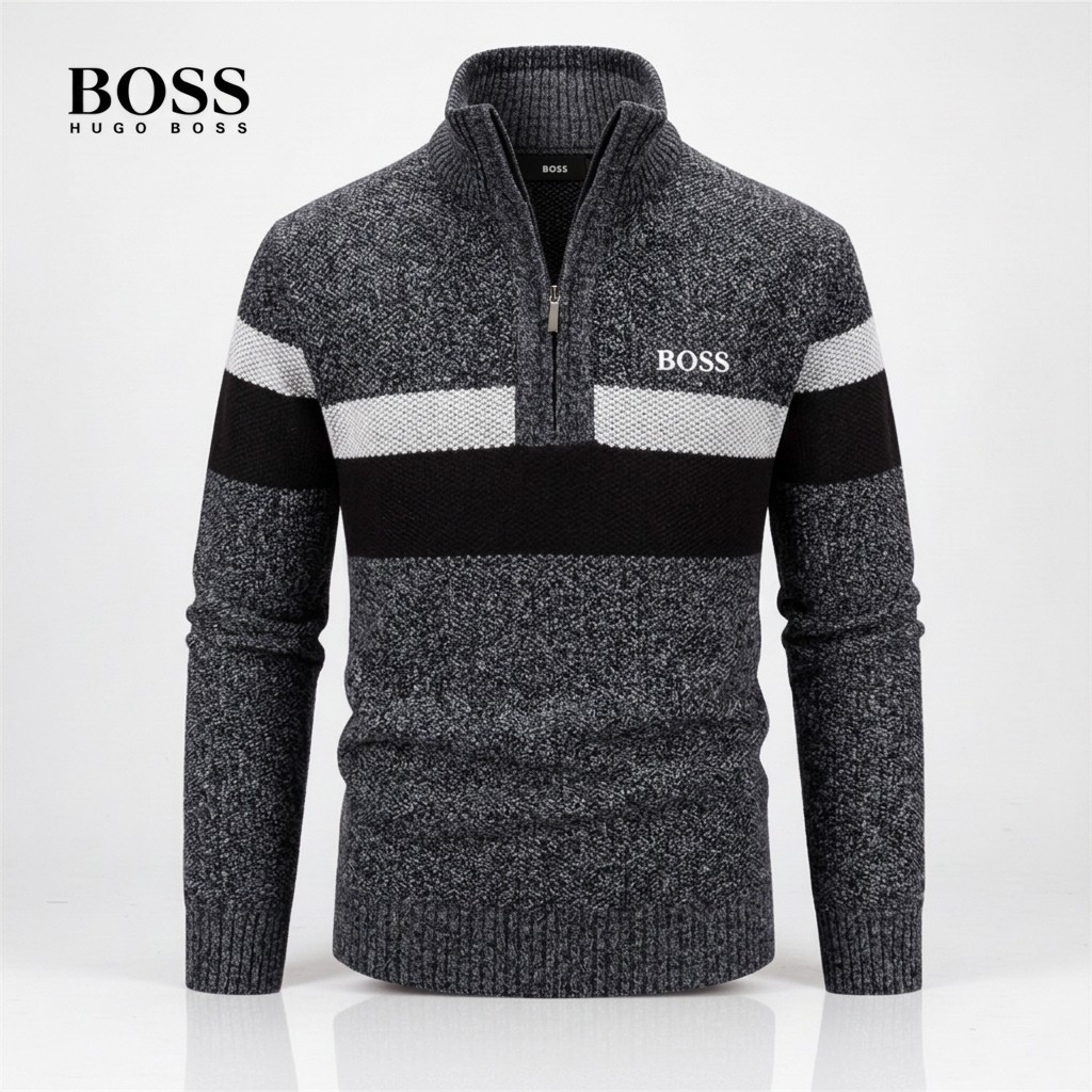 Metropolitan Quarter-Zip Sweater